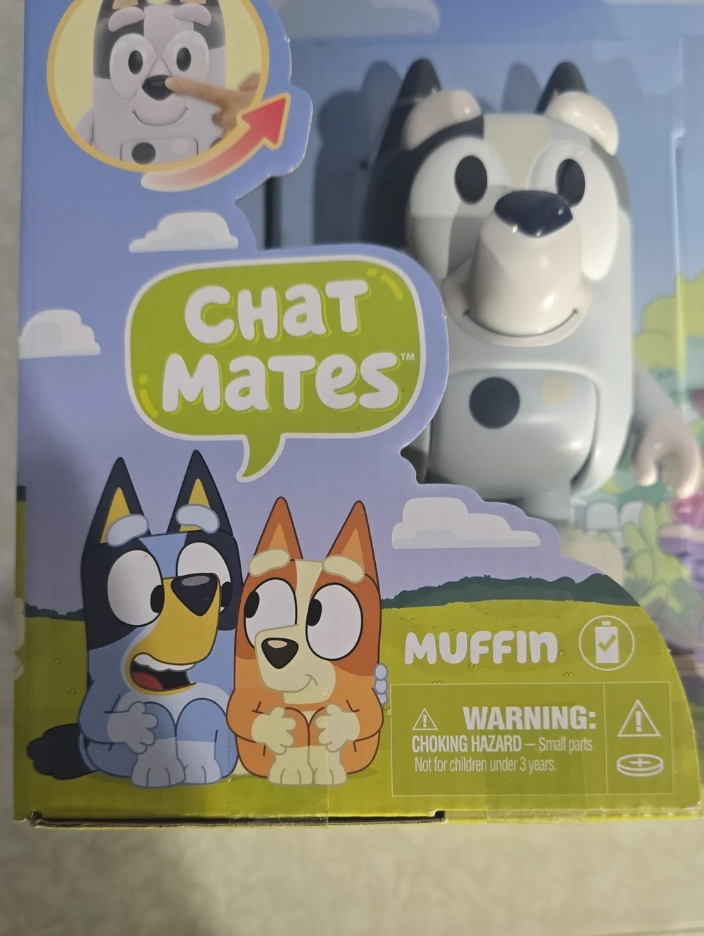 Bluey Chat Mates - MUFFIN  NWT
